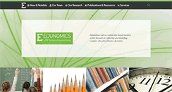 Desktop Screenshot of edunomicslab.org